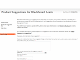 Blackboard Feedback - Learn Product Suggestion Box