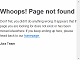 Page Not Found