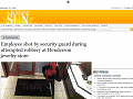 Employee shot by security guard during attempted robbery at Henderson jewelry store - Las Vegas Sun News