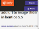 Add url to image slider in kentico 5.5