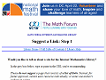 The Math Forum - Math Library - Suggest a Link: Step 1